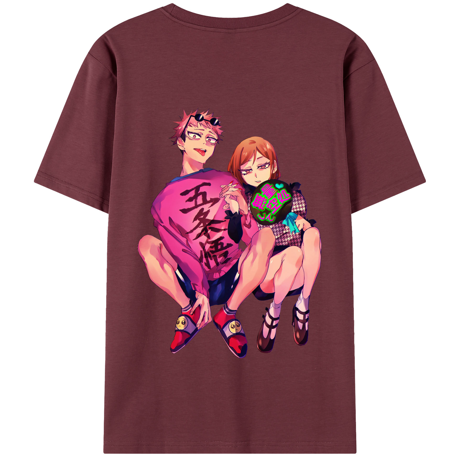 （画像用） 呪術廻戦 Jujutsu Kaisen 綿100％半袖Tシャツ（背面プリント）